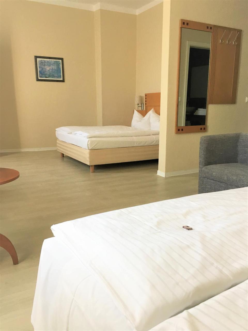 Pension Am Pollingpark Dessau-Rosslau Dış mekan fotoğraf